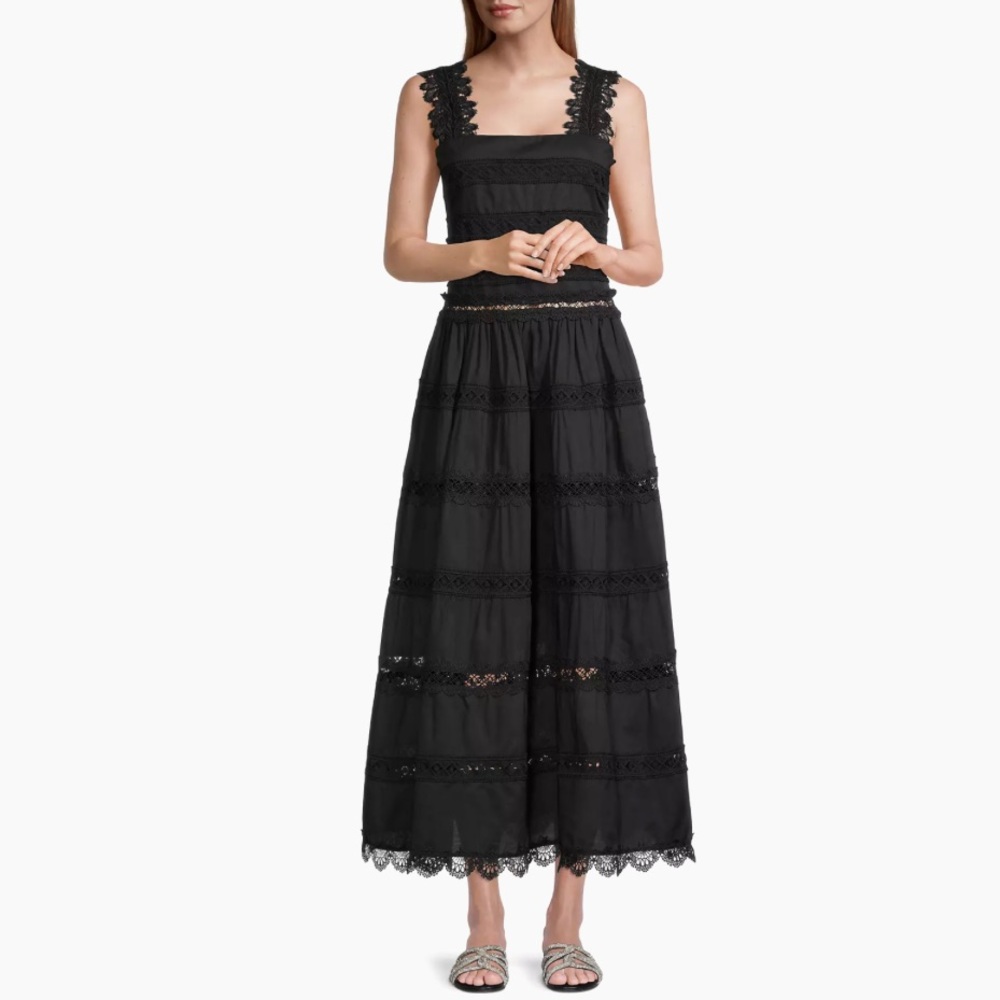 NWT Waimari Kate Black Lace Dress XS